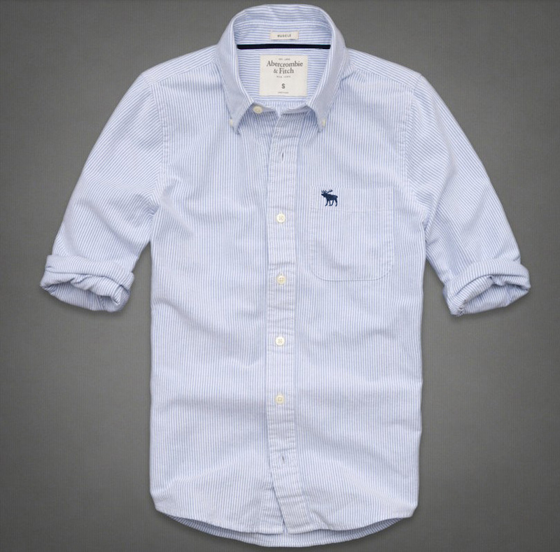 Abercrombie Fitch Hombres Espesar Camisa AF7019
